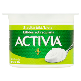Activia bílá 120g