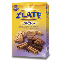 Zlaté Esíčka sušenky Opavia 220g